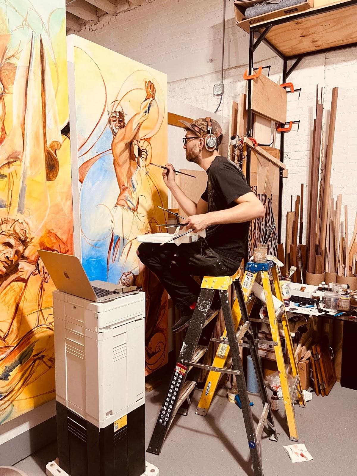 Artist studio space
